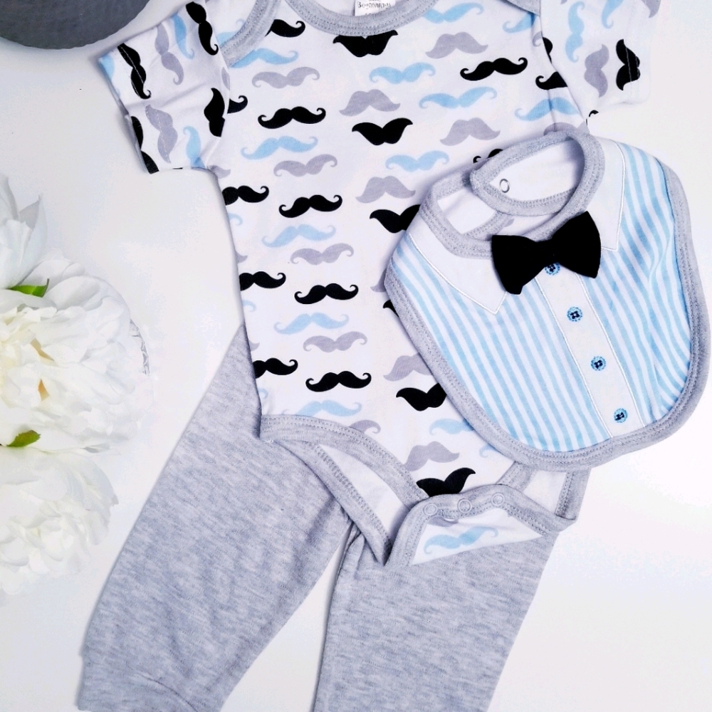NEW! BABY BOY 3-Piece set 6-9M